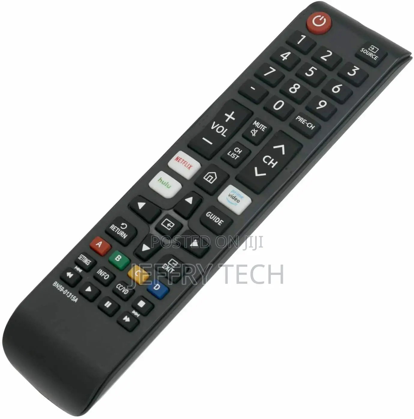 Samsung 4K UHD Smart TV Remote Control UN43RU710DFXZA Netfli