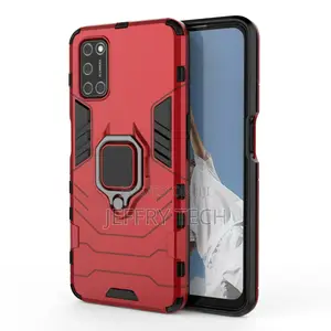 OPPO A91 A52 Case Flexible Slim Armor Kickstand Shockproof C