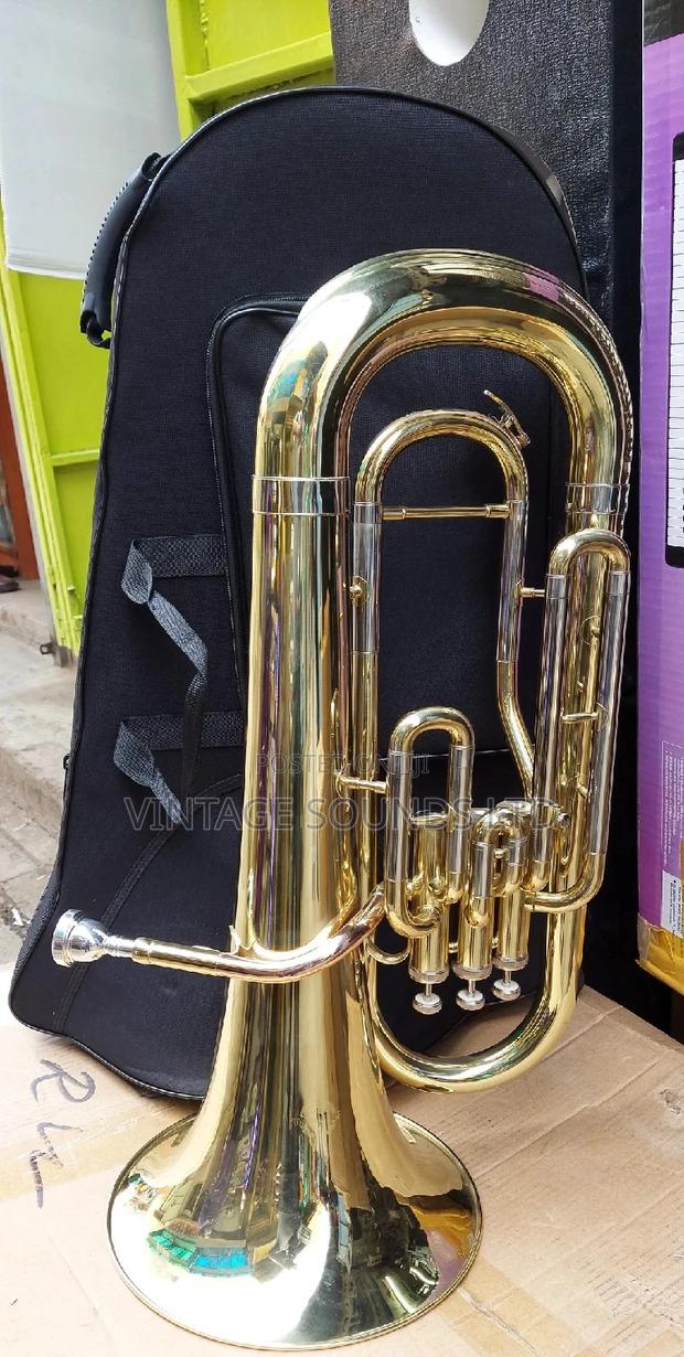 Bb Euphonium Brass Instrument - thumbnail 4