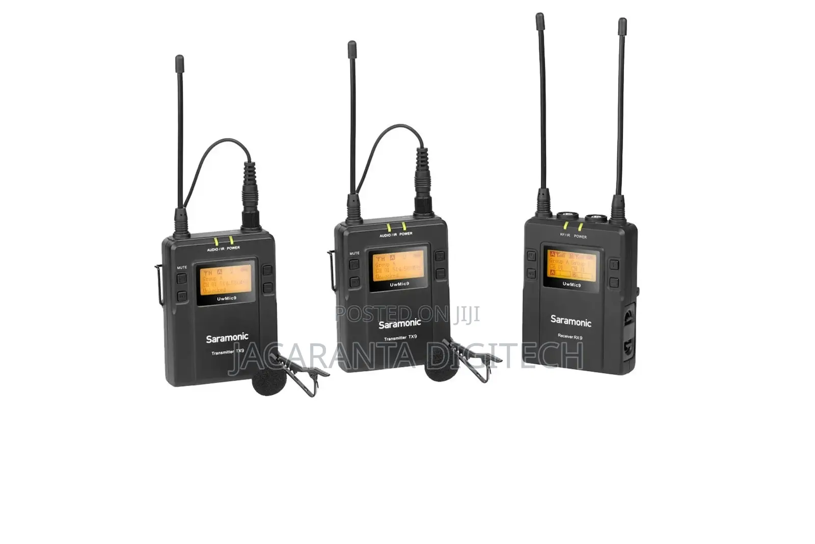 Saramonic Uwmic9 2-Person Wireless Omni Lavalier Mic System