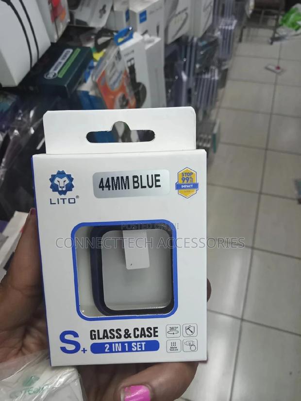 Apple Watch 44mm 2in1 Glass and Protective Case - main view