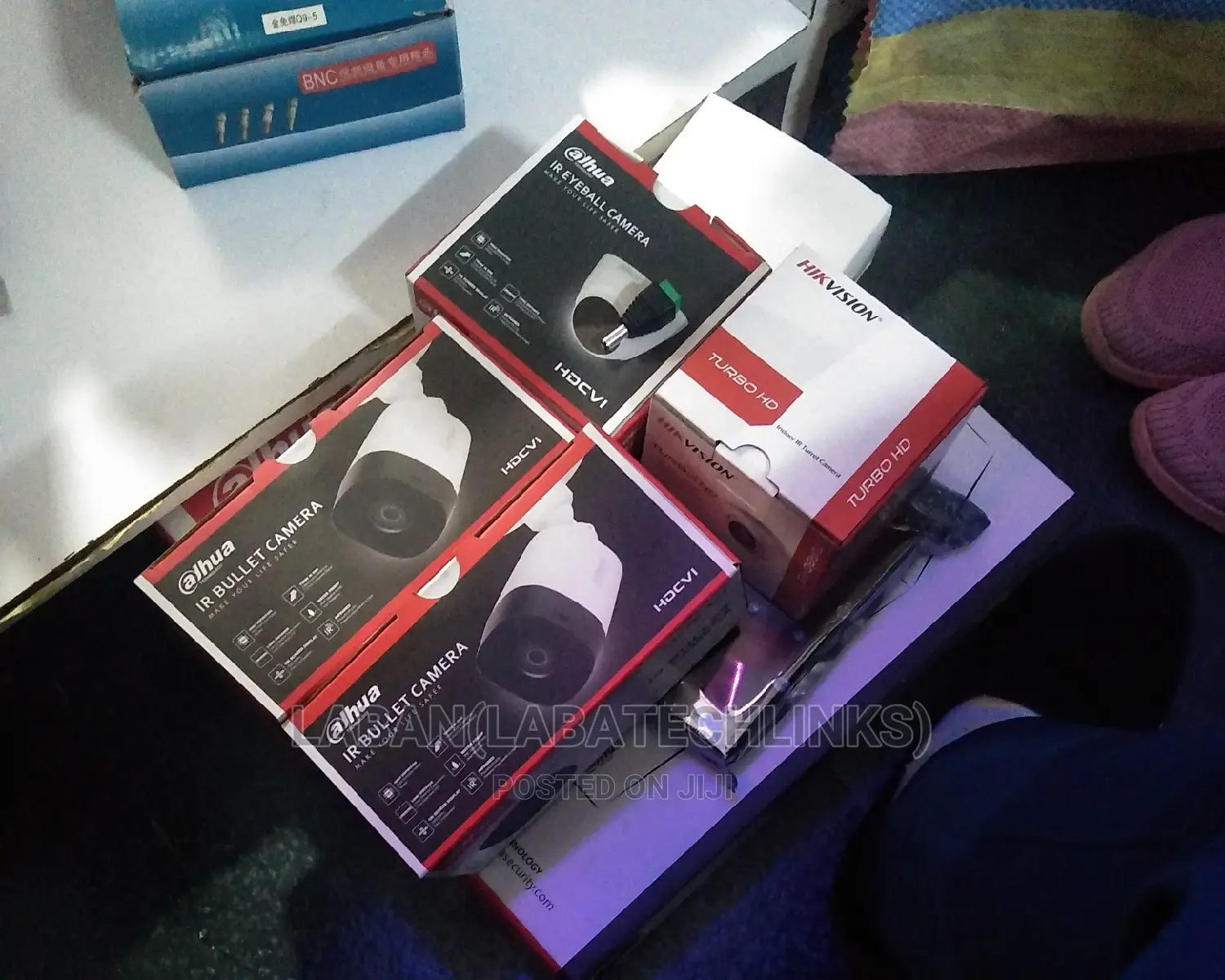 4 CCTV Camera Channel Full Kit Ready to Install