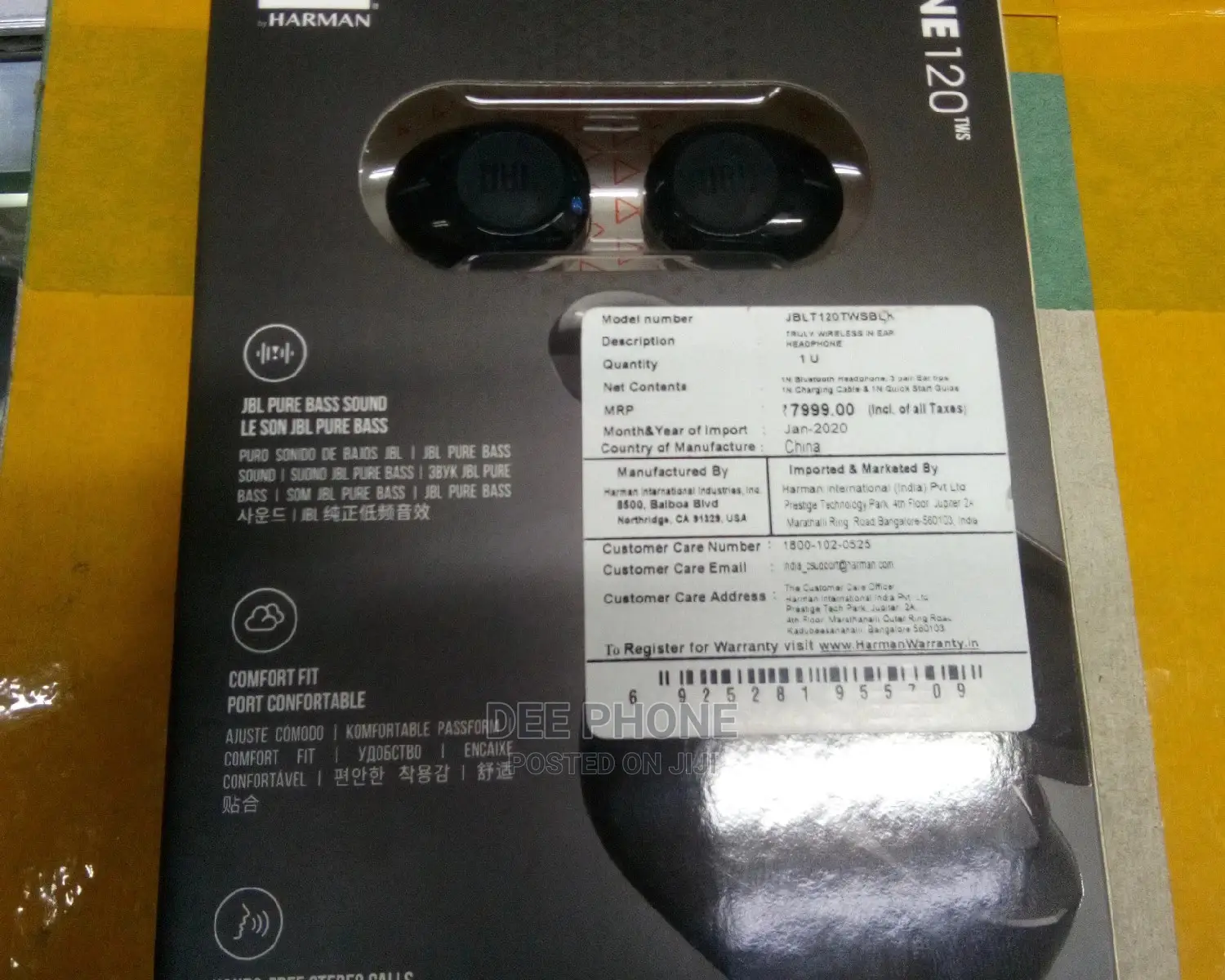 Jbl Tune 120 Tws Earpods