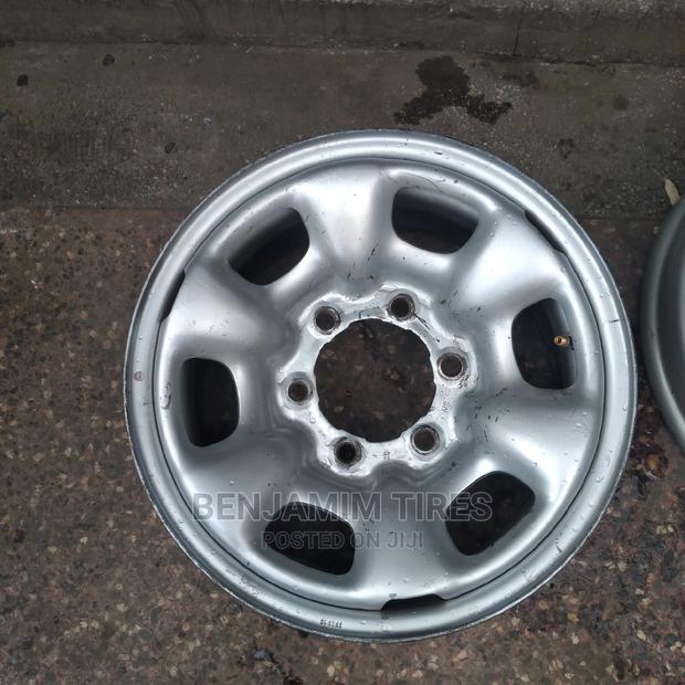 Original Rim Size 15 Inch for Toyota Hilux Vigo 6 Holes.