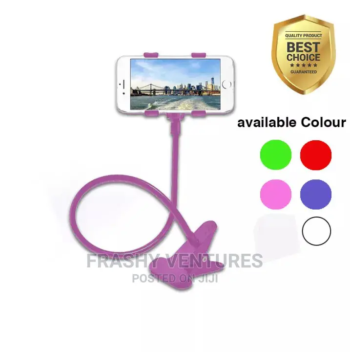 Lazy Flexible Phone Holder With a Clip