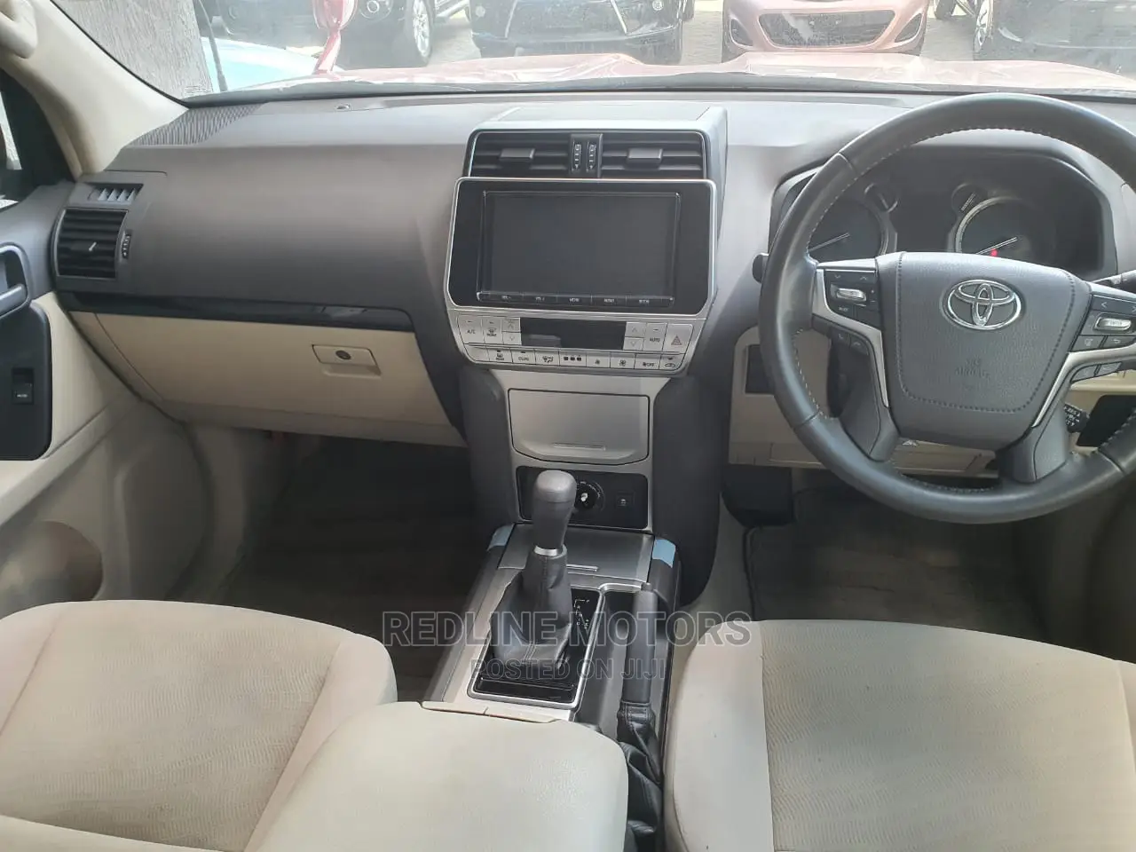 Toyota Land Cruiser Prado 2018 Red