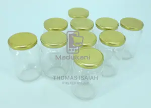 10pcs 370ml 500g Glass Jars Mason Jars With Pop Lids