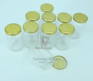 10pcs 370ml 500g Glass Jars Mason Jars With Pop Lids