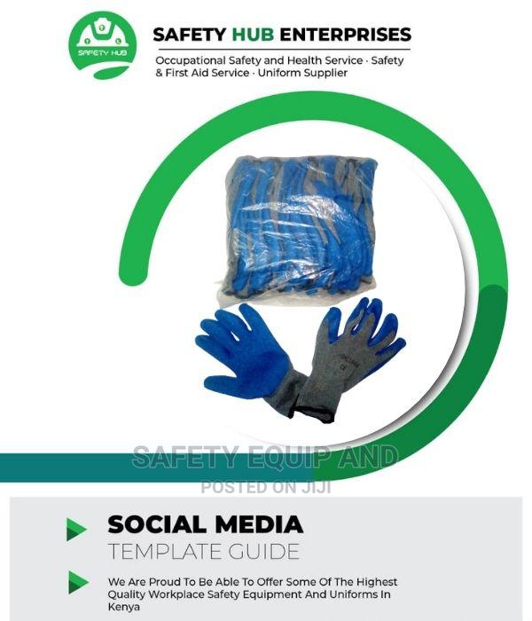 Diamond Grip Safety Gloves - main view