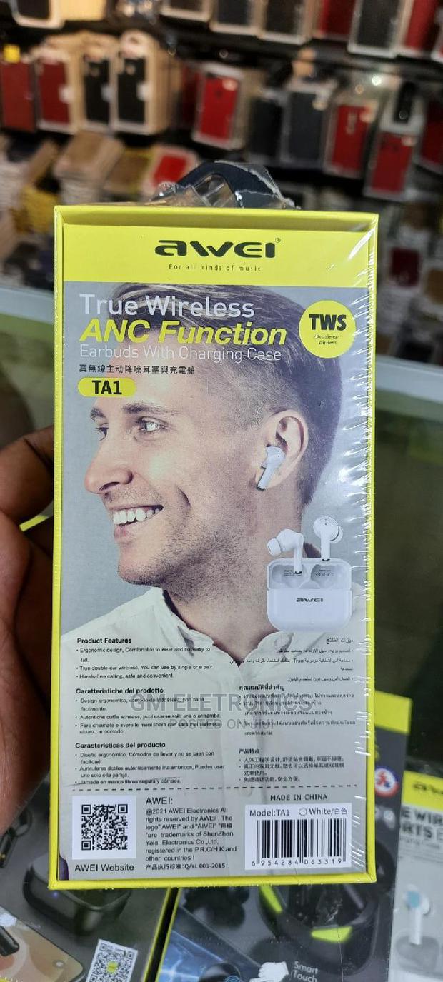 Awei Ta1 | Active Noise Cancelling Bluetooth Earbud - thumbnail 4
