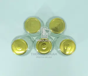 5pcs 1000ml Glass Jars Mason Jars With Pop Lids