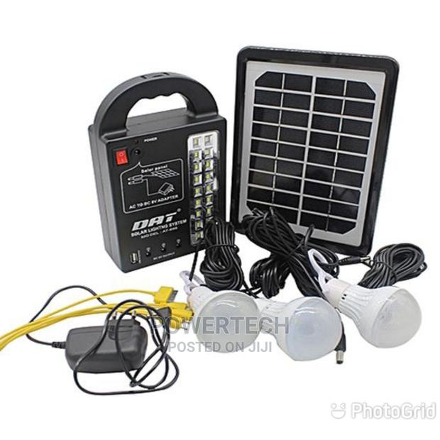 Solar Home Lighting System - main view
