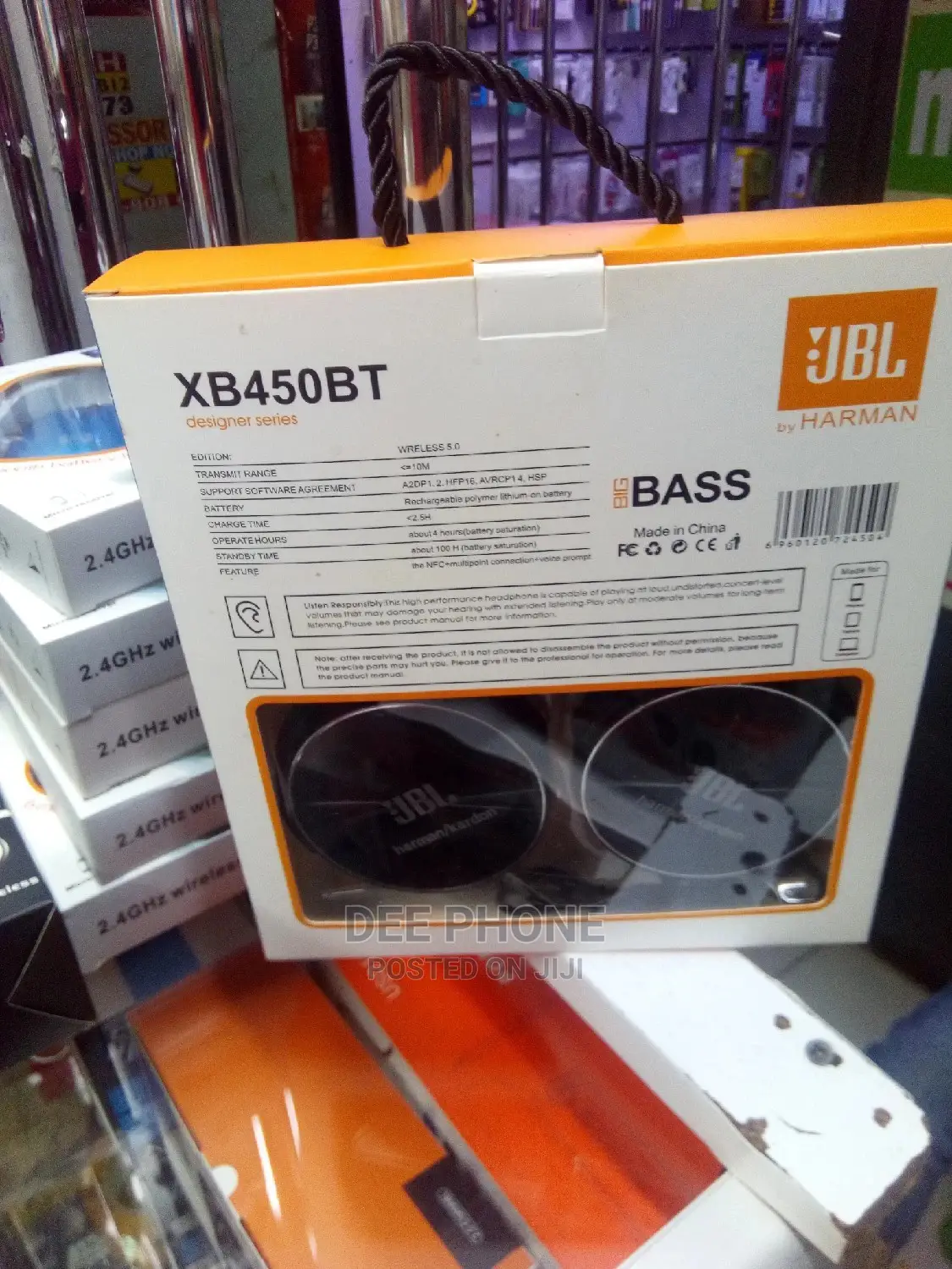 Jbl Xb450bt Wireless Headphones