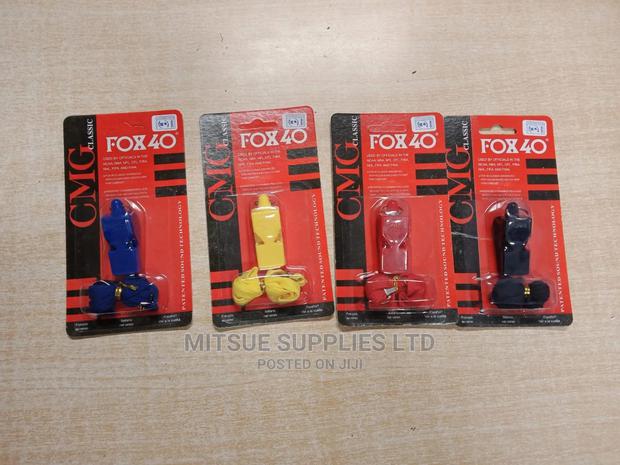 Sports Whistle Fox 40 With A Lanyard