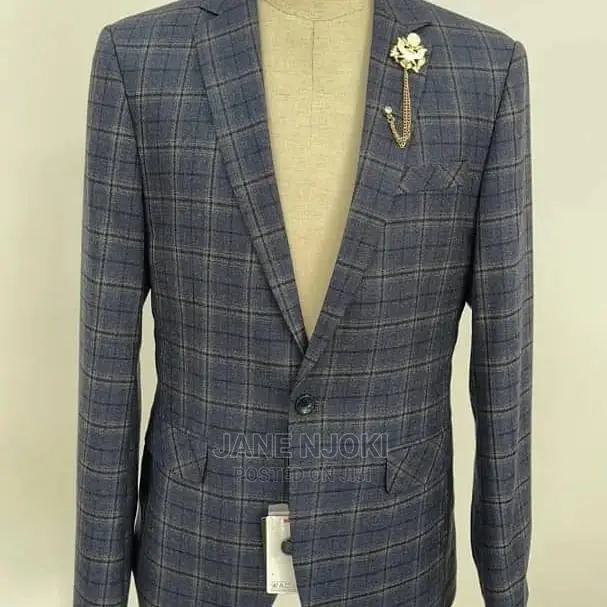 Checked Blazer