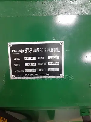 6fy-35 Maize Flour Roller Mill