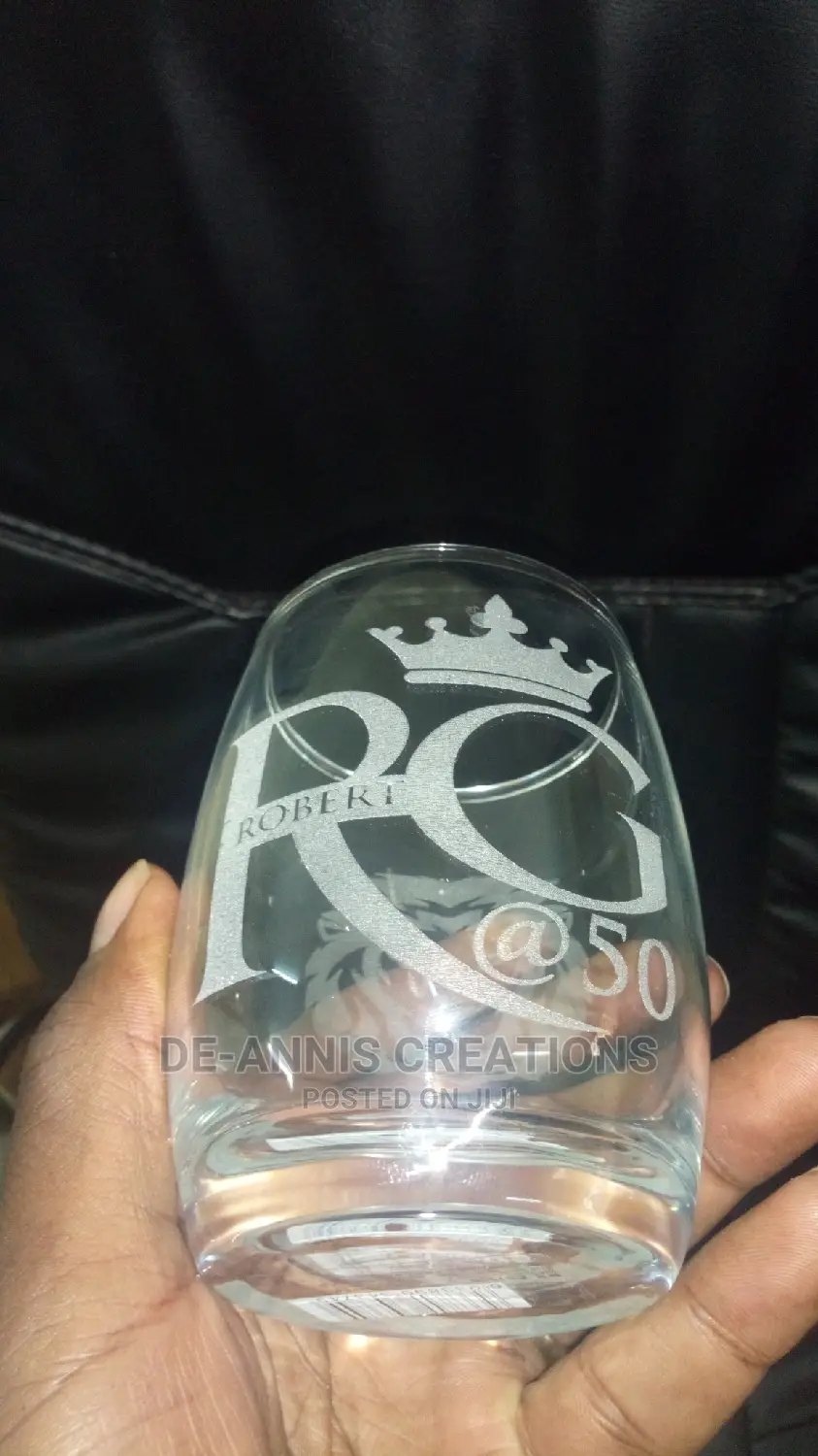 Branded Whiskey Glasses