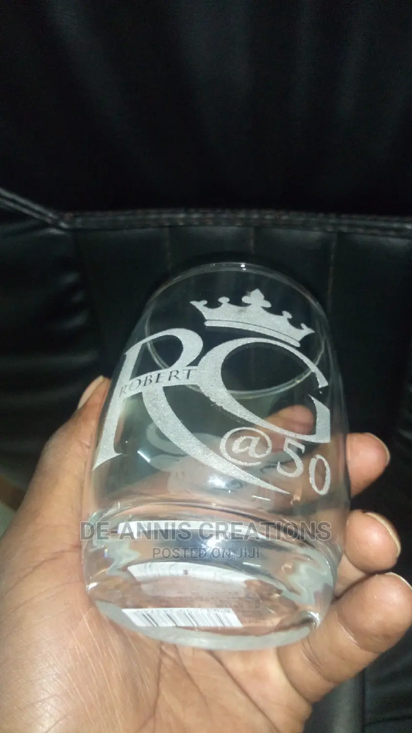 Branded Whiskey Glasses