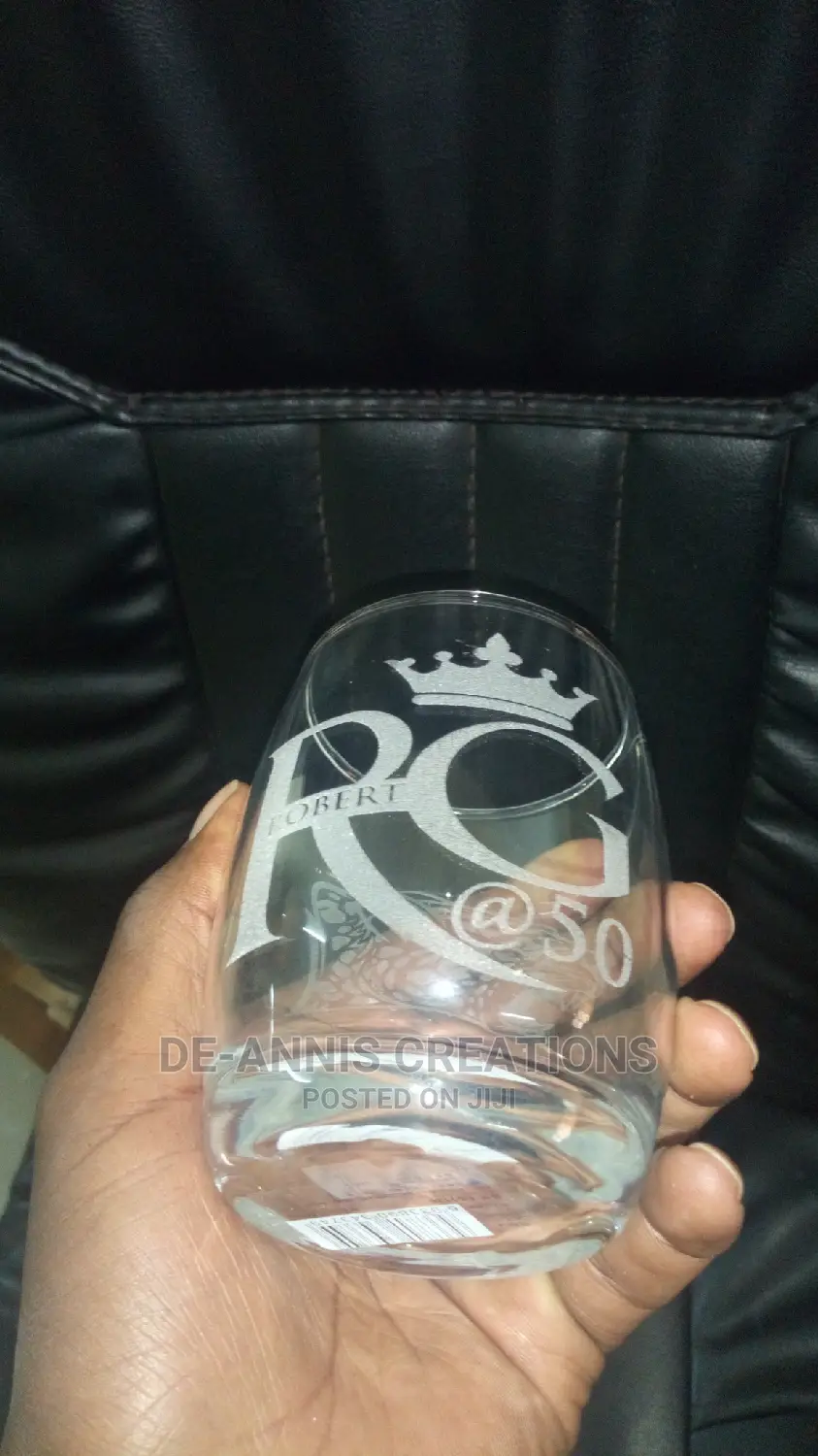 Branded Whiskey Glasses