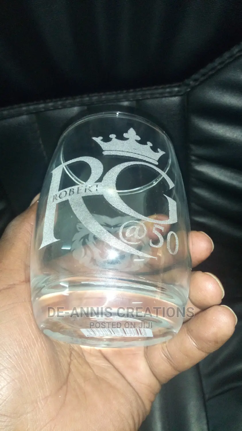 Branded Whiskey Glasses