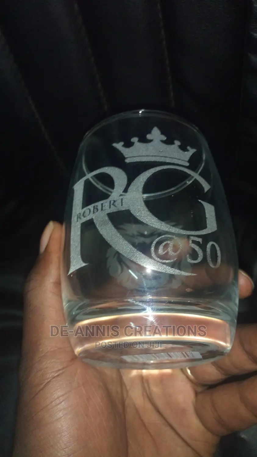 Branded Whiskey Glasses