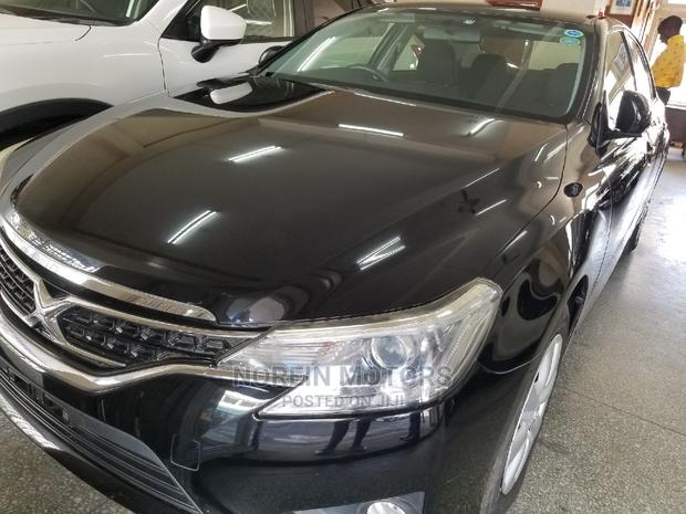 Toyota Mark X 2015 Matt Black - main view
