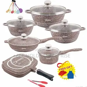 23 PCS Dessini Granite Cookware Set