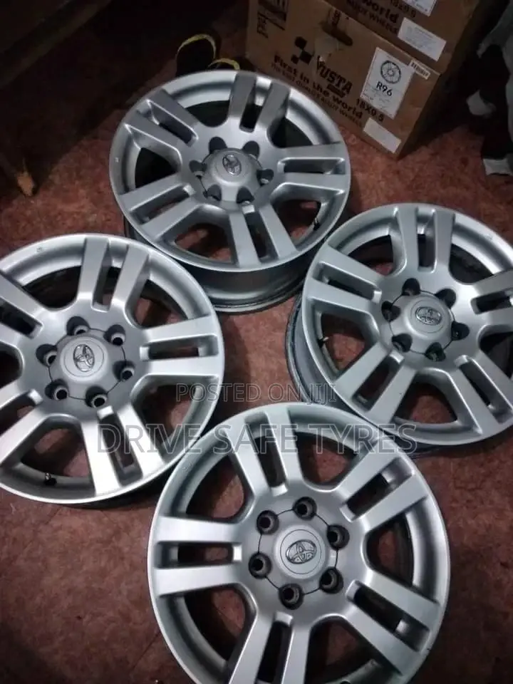 Hilux Original Rims 18 Inch Set Silver