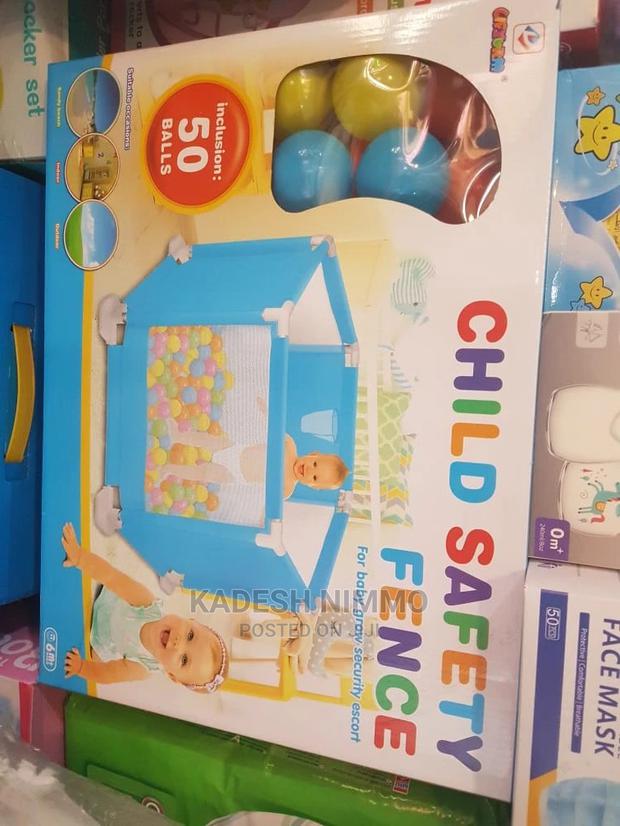 New Child Safety Fence With Balls