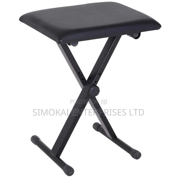 Heavy-duty X Style Keyboard Stool - main view