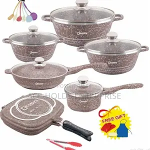 23 PCS Dessini Granite Cookware Set