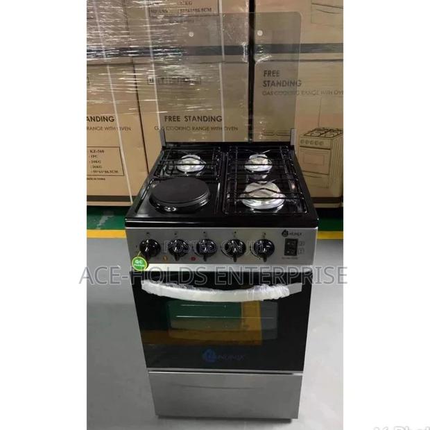 Nunix 3gas Cooker +1 Electric Electric Oven