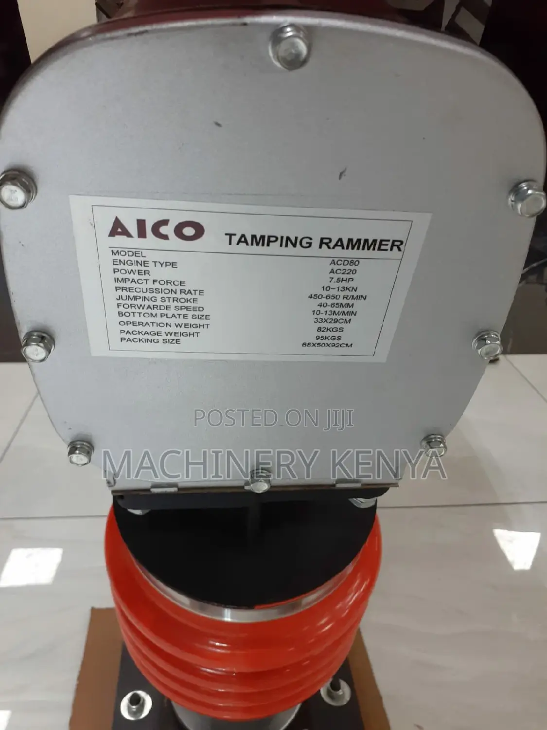 7.5hp Tamping Rammer Machine