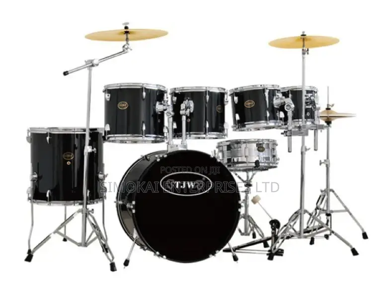7 Piece Drum Set
