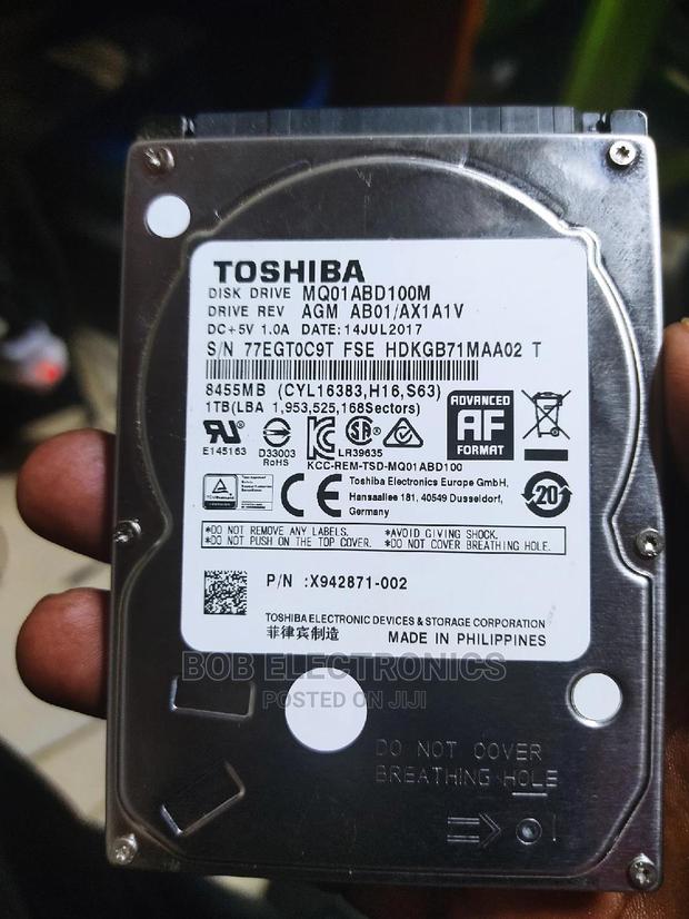 Laptop 1TB Hard Drive Available - main view