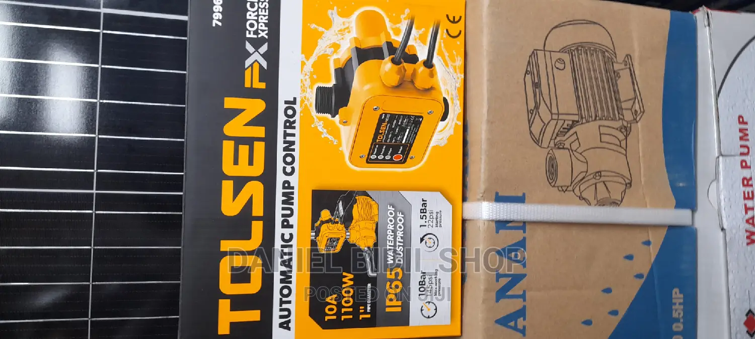 Tolsen Automatic Pump Control 1100w 1inch