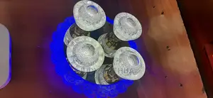 4 Bulb Blue Light
