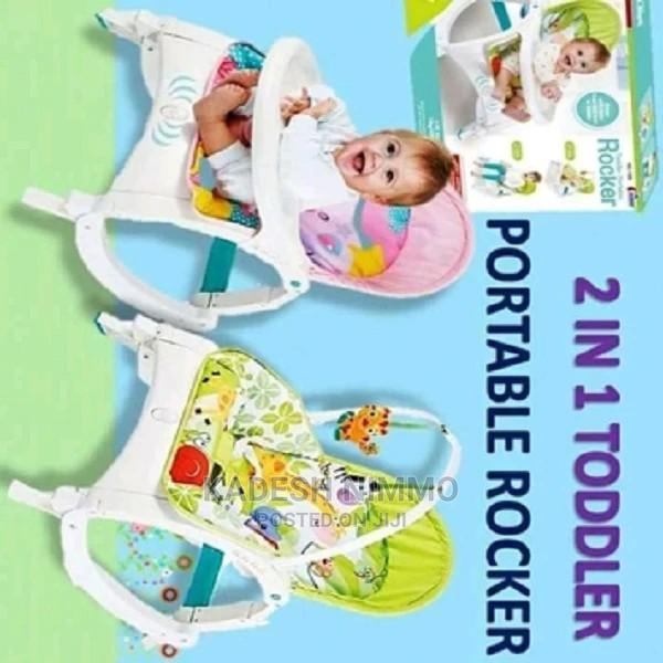All New 2 in 1 Portable Rocker With Vibrations