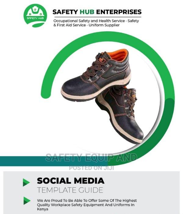 CE ISO 20345 Safety Boots for Workers - main view