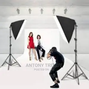 Soft Box Professional Photo Studio Equipment With E27 Socke