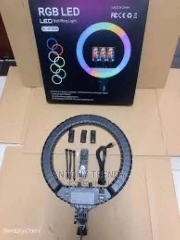 13 Inch RGB Ring Light Tripod LED Ring Light Selfie