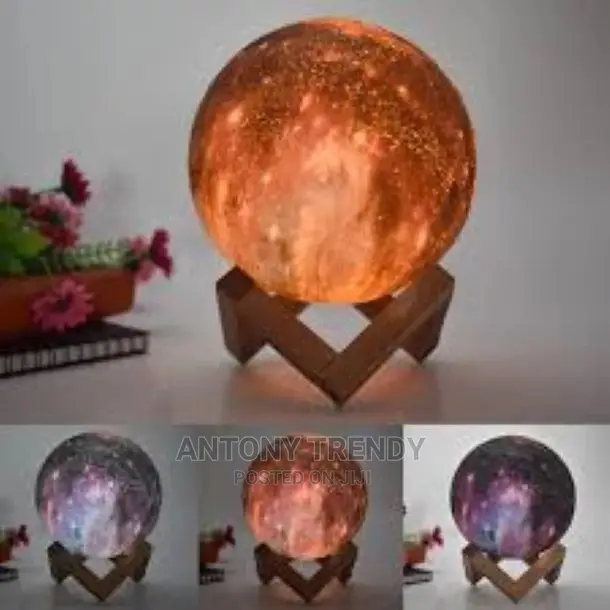 Just One Piece Galaxy Lamp Night Light 16 Colors LED Moon Li