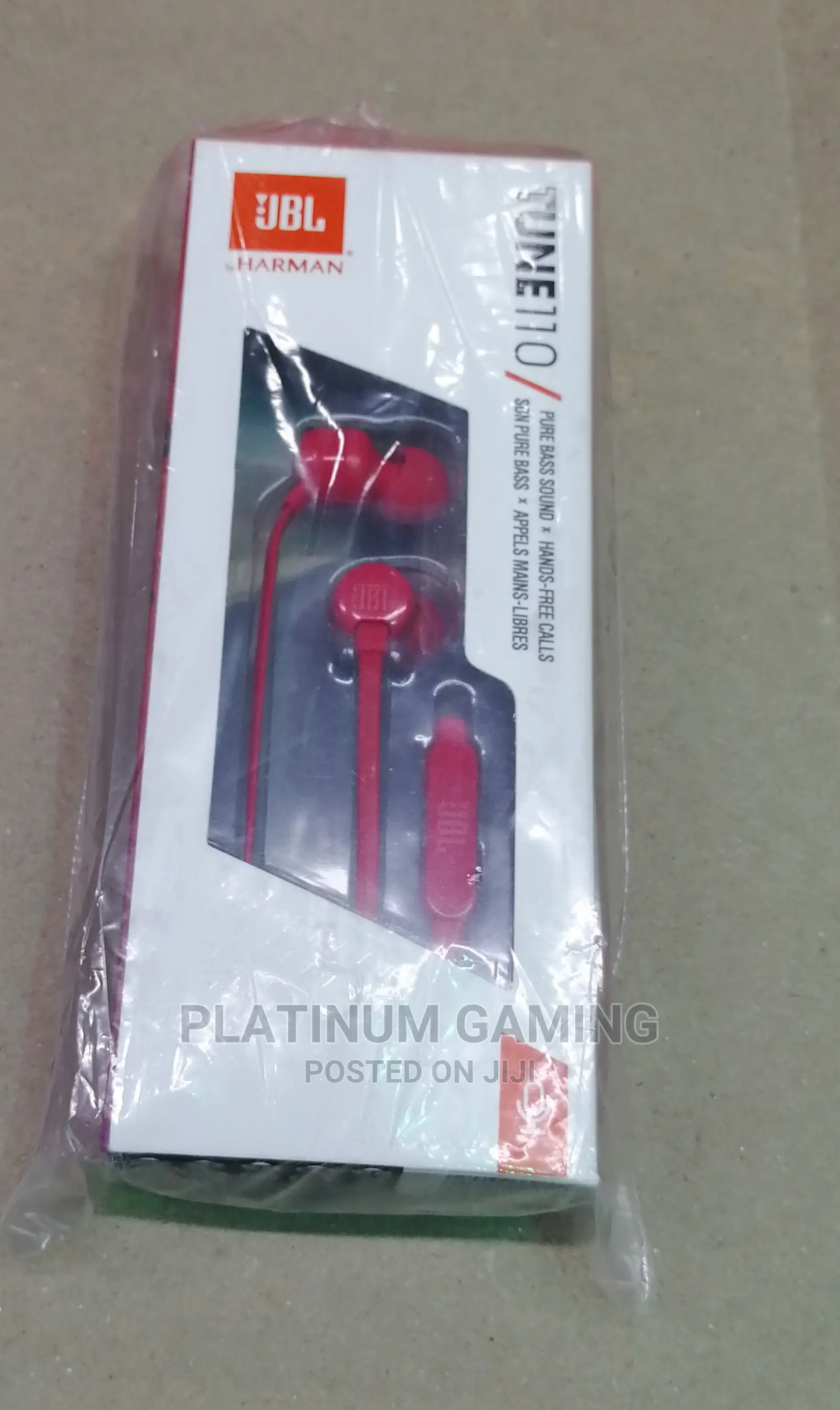 JBL Tune 110 Red