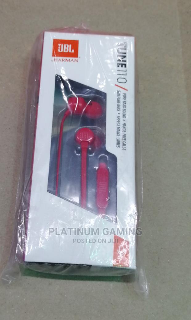 JBL Tune 110 Red - main view