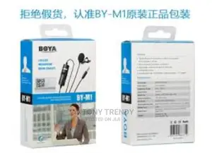 1 Pc Mic Boya by M1 / Boya M1 Lavalier Microphone