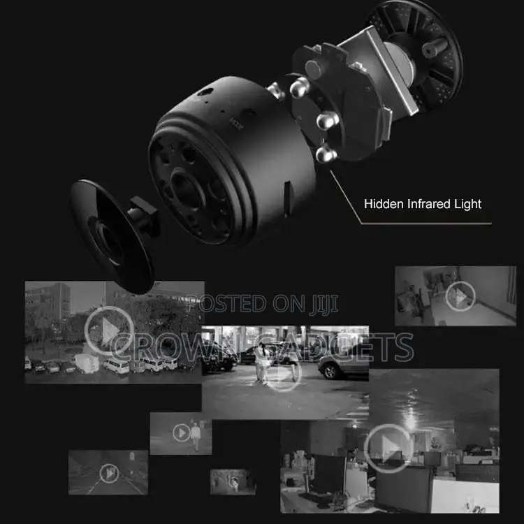 Mingrn A9 Mini Wifi 1080P Camera Remote Surveillance Night V