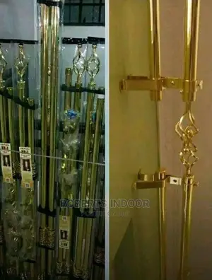 2m Double Curtain Rod