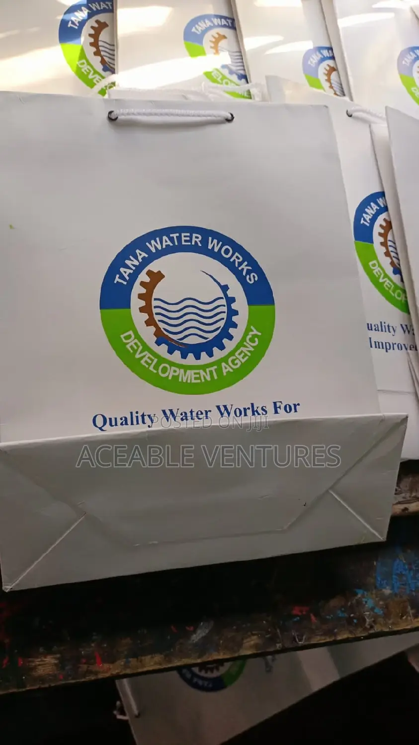 A4 Printed Gift Bags(White)