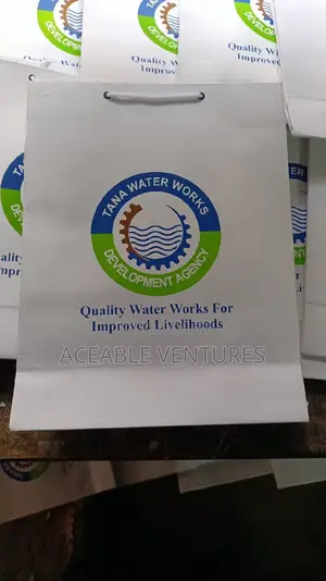 A4 Printed Gift Bags(White)