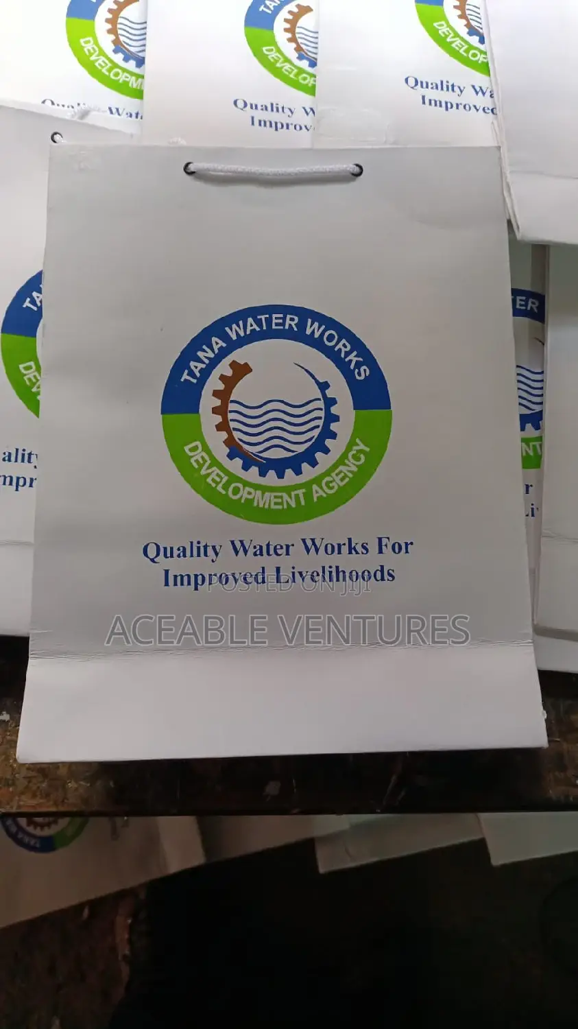 A4 Printed Gift Bags(White)